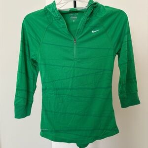 Nike Women's Green Dri-FIT Hoodie
